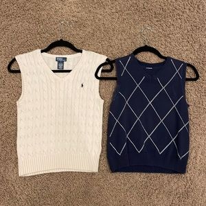 Vintage Sweater Vest Two Pack!